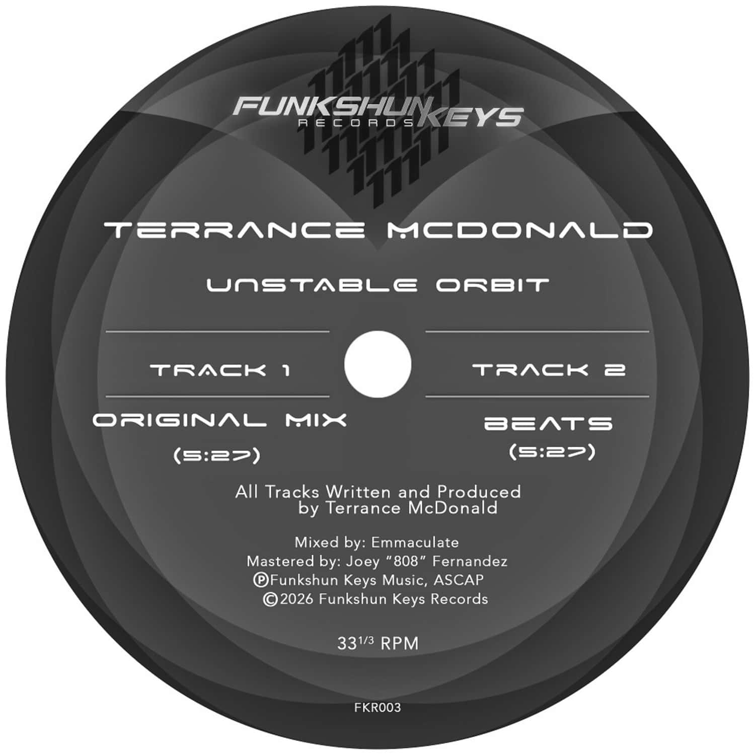 Terrance McDonald - UNSTABLE ORBIT