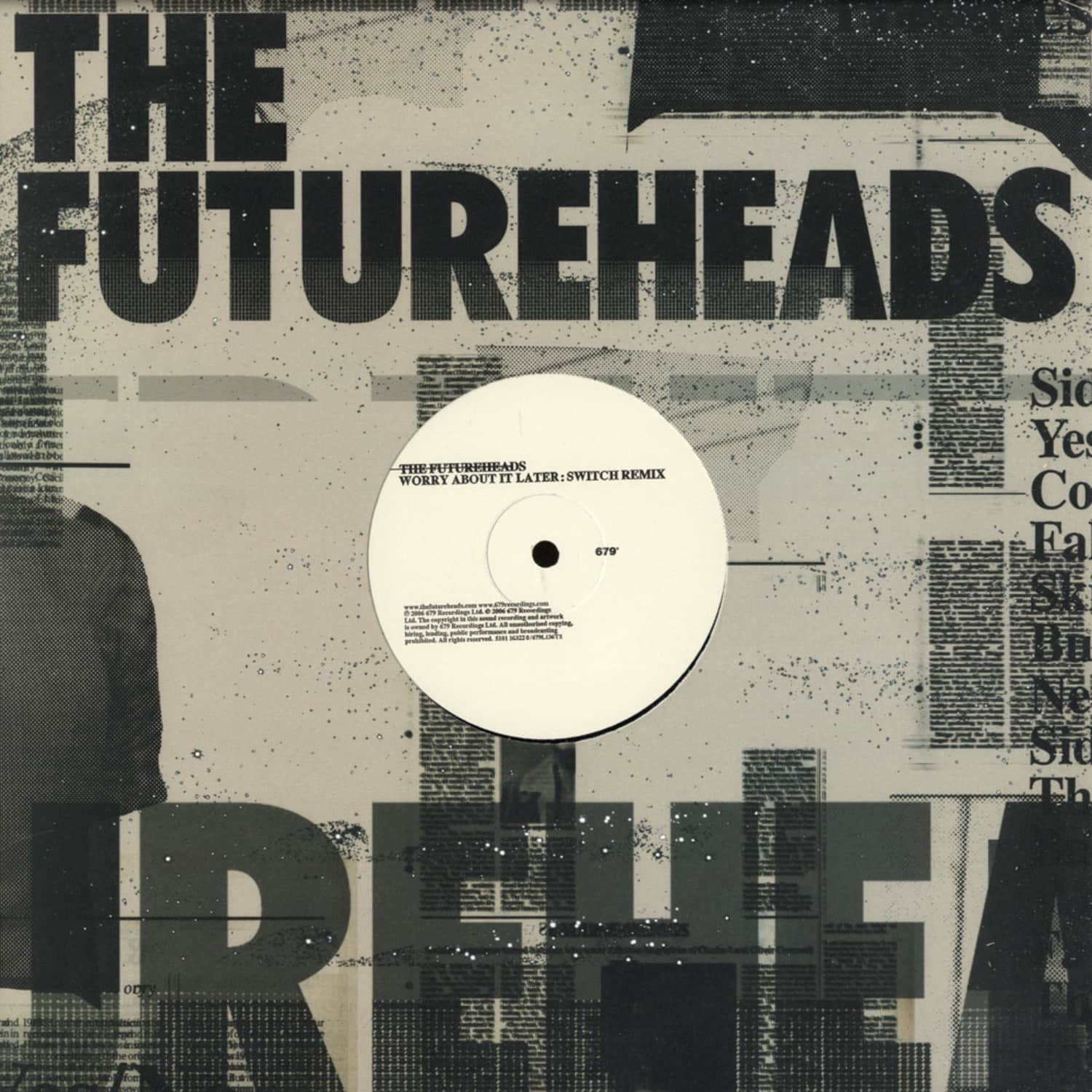 Futureheads - WORRY ABOUT IT LATER - SWITCH REMIX
