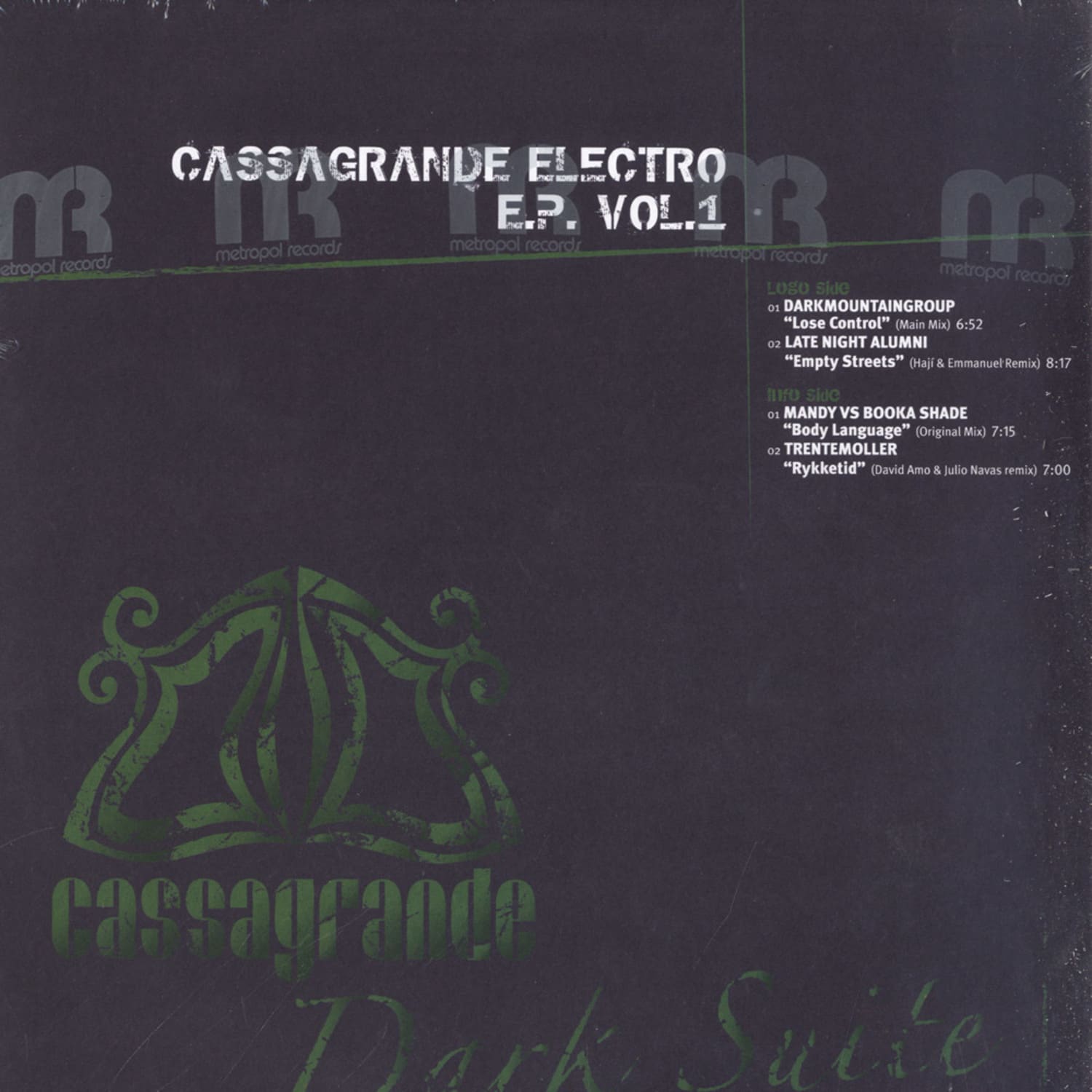 Various - CASSAGRANDE ELECTRO EP VOL. 1