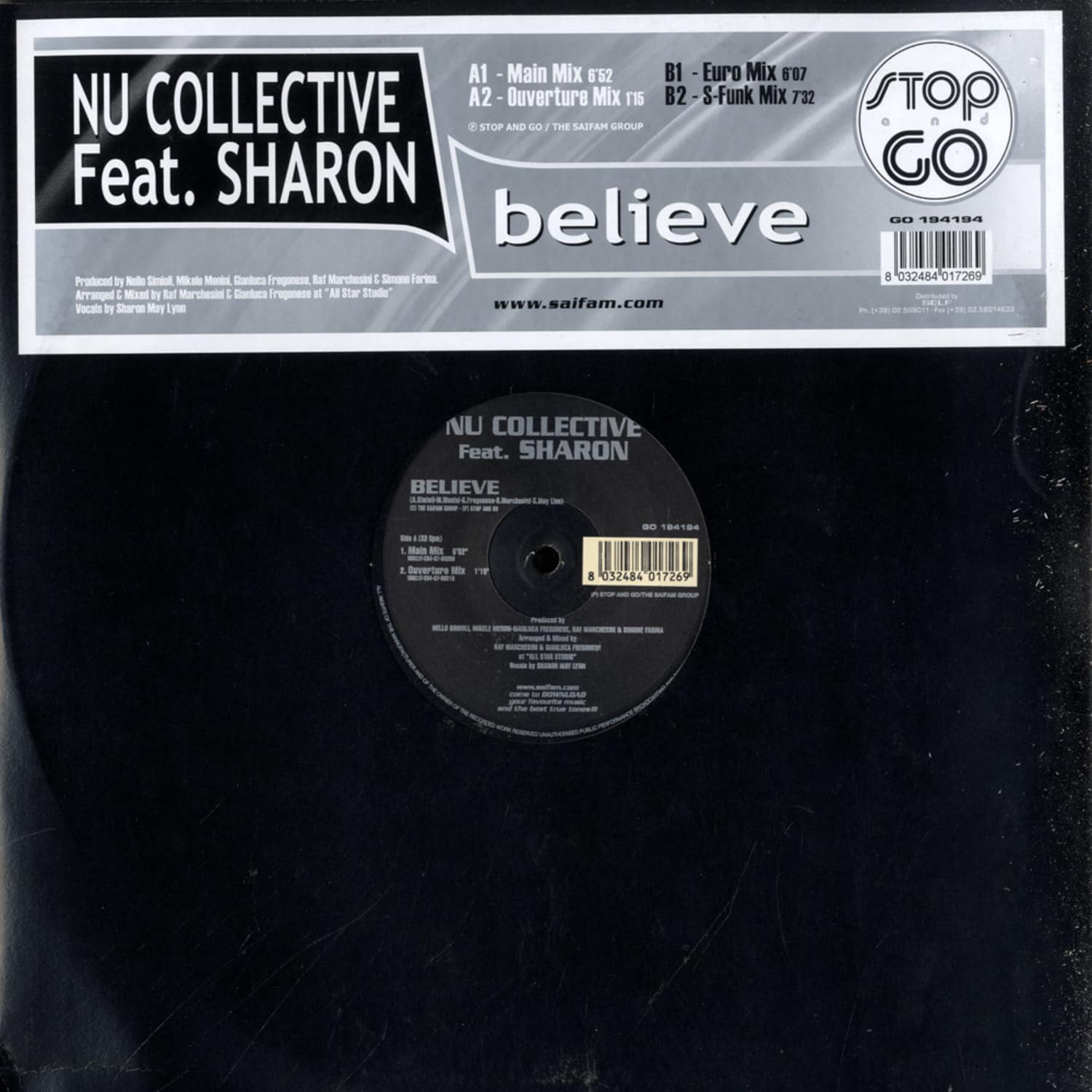 Nu Collective feat. Sharon - BELIEVE