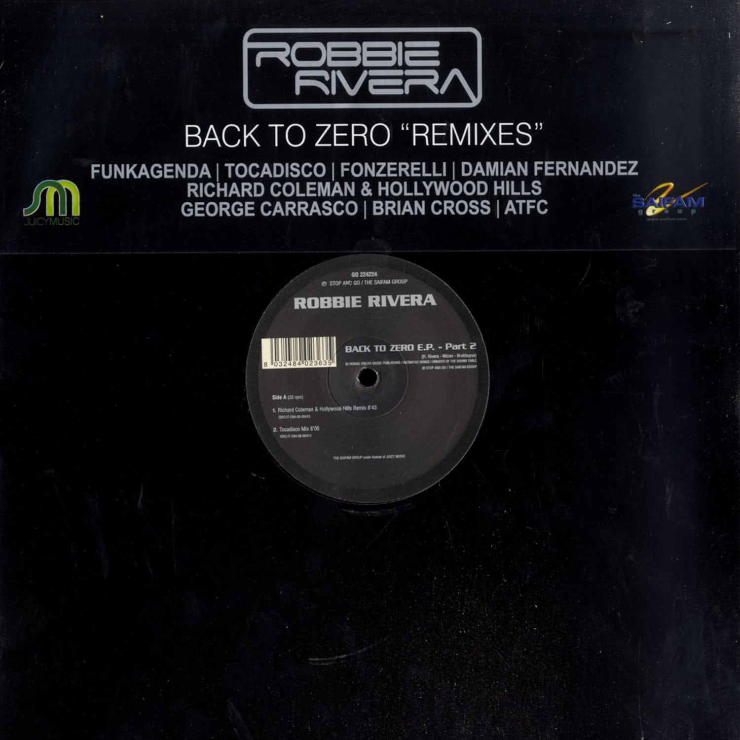 Robbie Rivera - BACK TO ZERO 