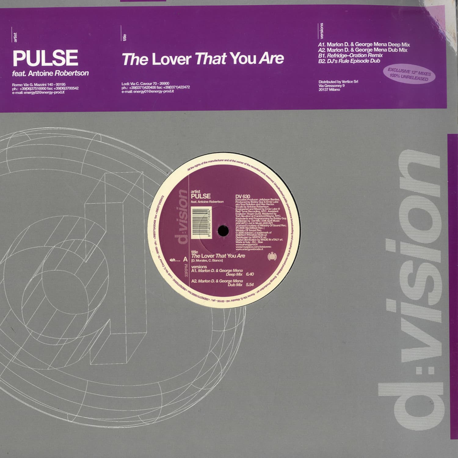 Pulse - THE LOVER THAT YOU ARE