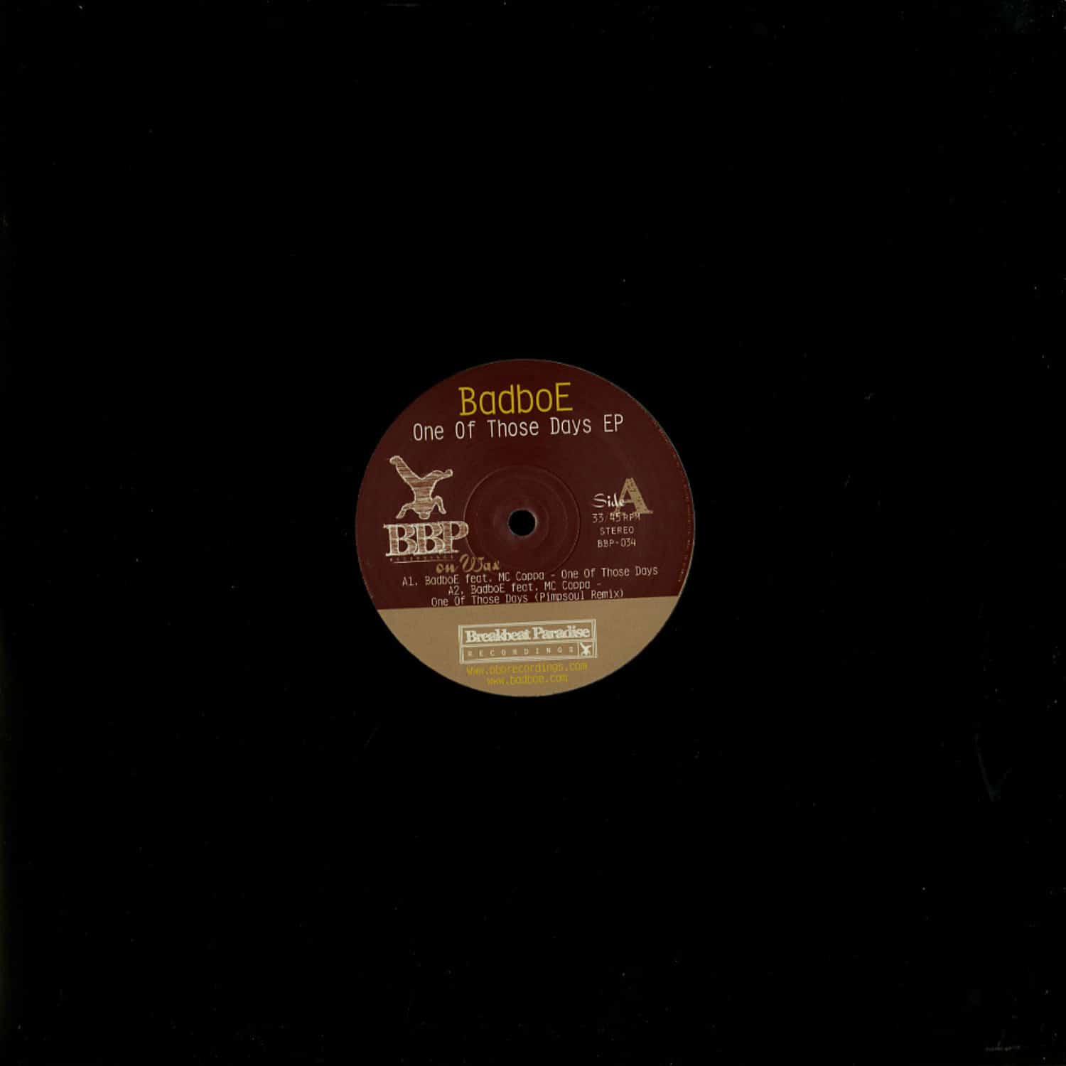 BadboE - ONE OF THOSE DAYS EP