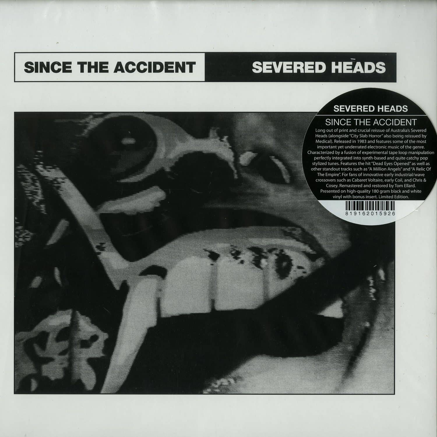 Severed Heads - SINCE THE ACCIDENT 