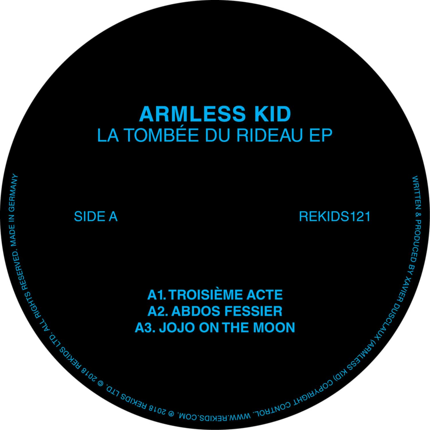 Armless Kid - LA TOMBEE DU RIDEAU EP