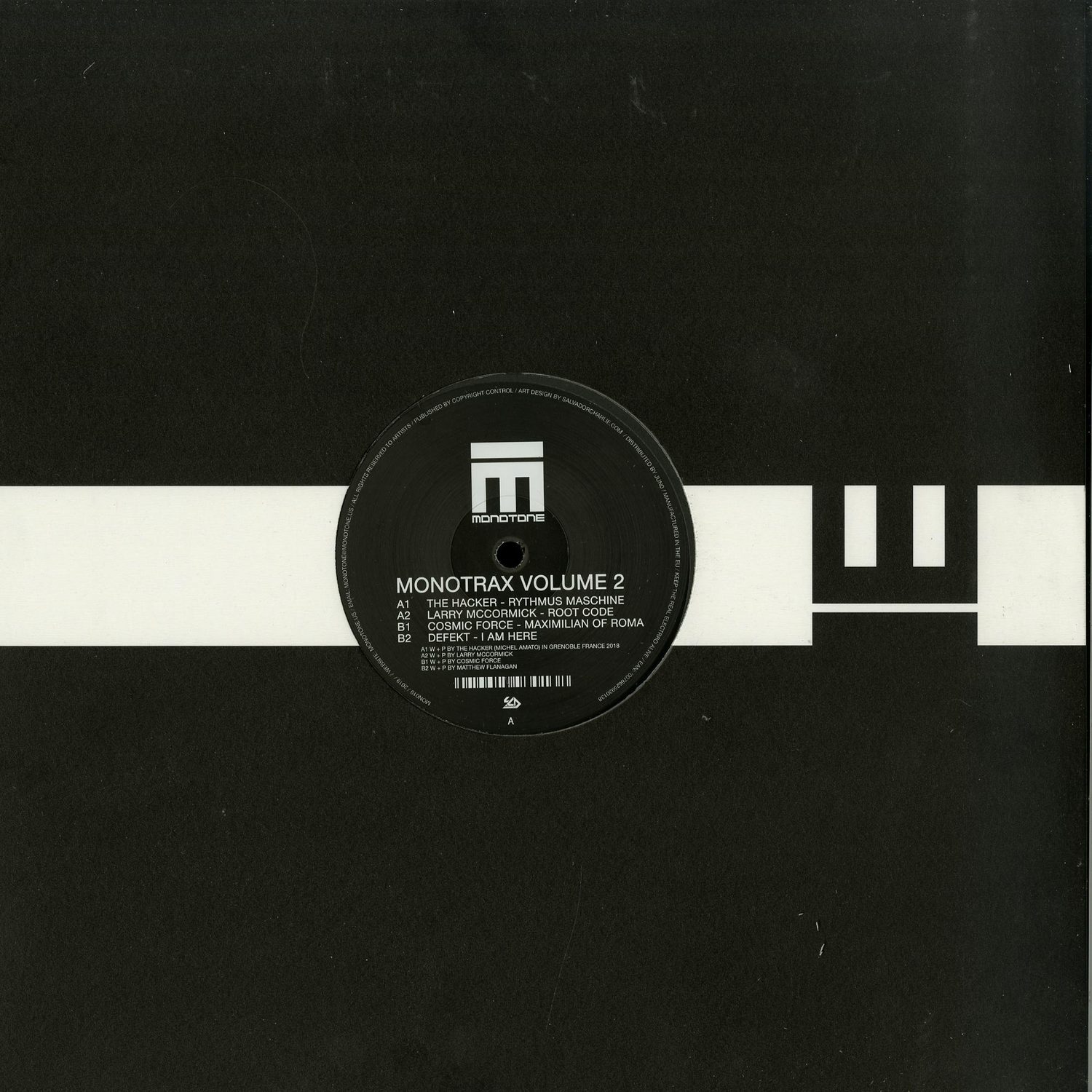The Hacker / Larry McCormick / Cosmic Force / Defekt - MONOTRAX VOLUME 2