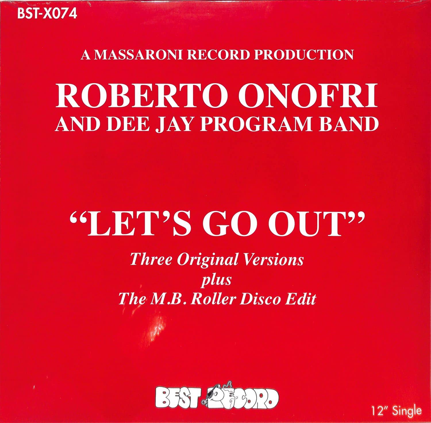 Roberto Onofri and Dee Jay Program Band - LETS GO OUT