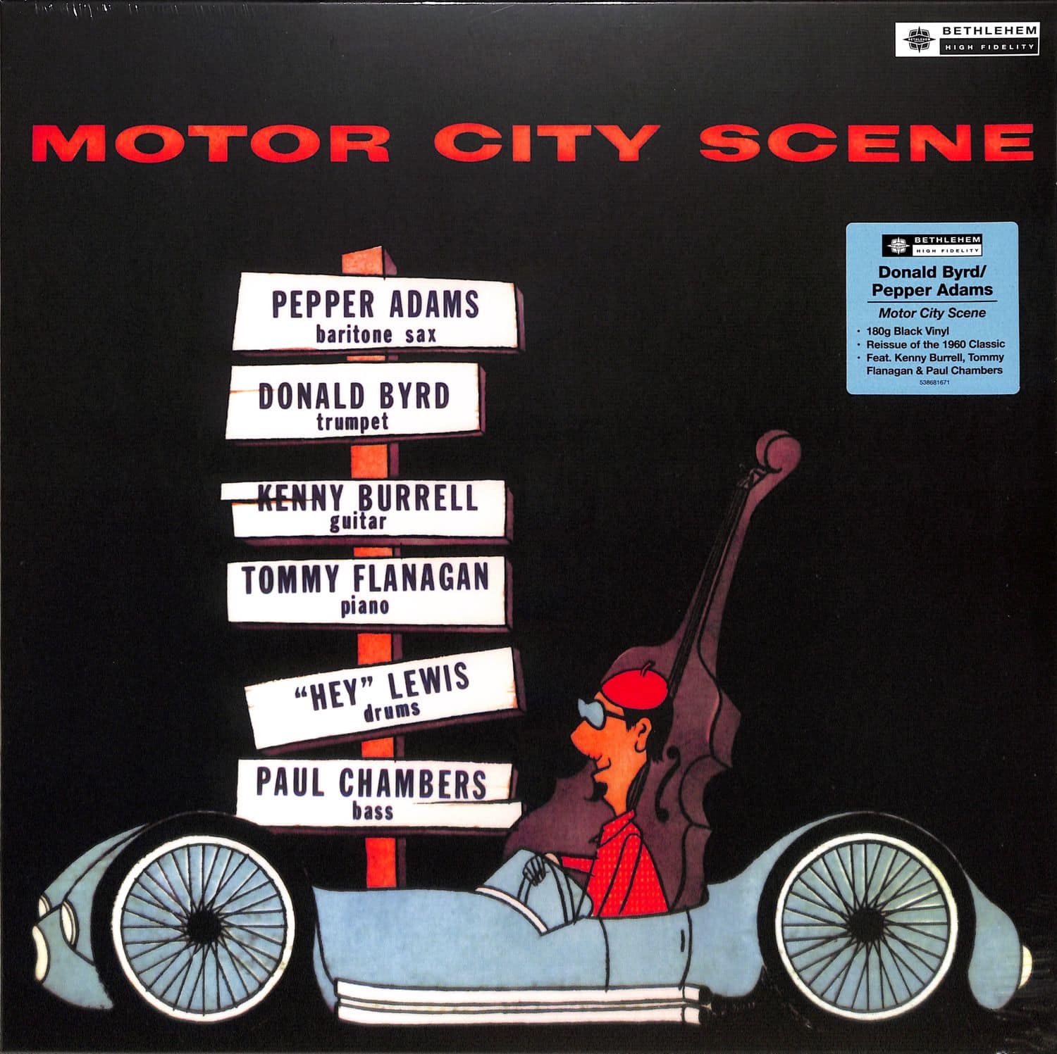 Donald Byrd & Adams Pepper - MOTOR CITY SCENE 