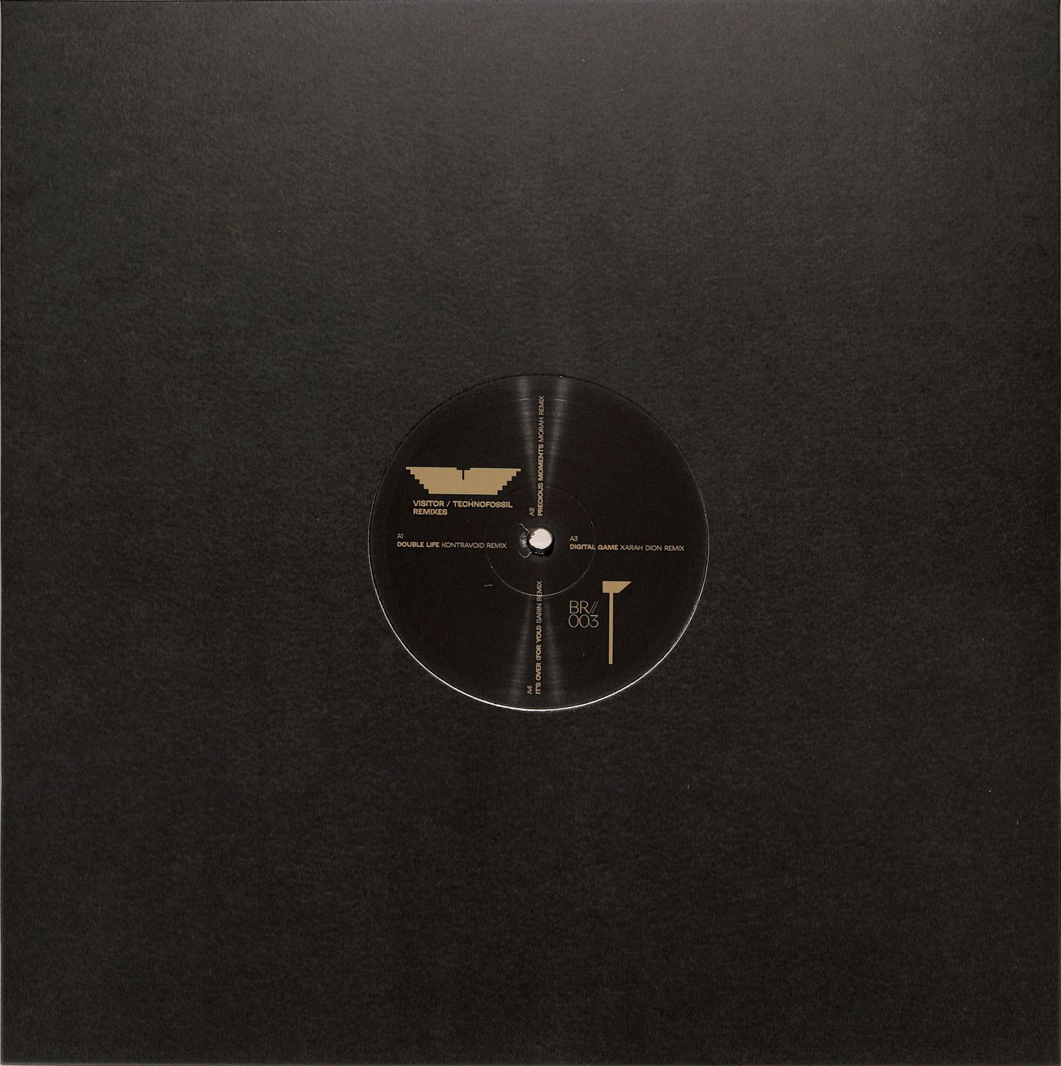 Visitor / XTR Human - G.O.L.D / TECHNOFOSSIL REMIXES