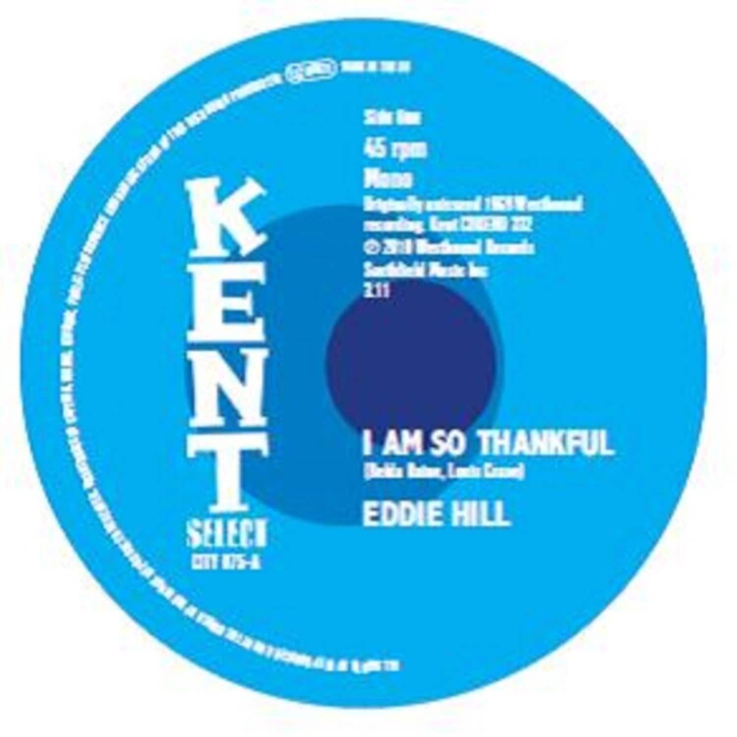 Eddie Hill - I AM SO THANKFUL 