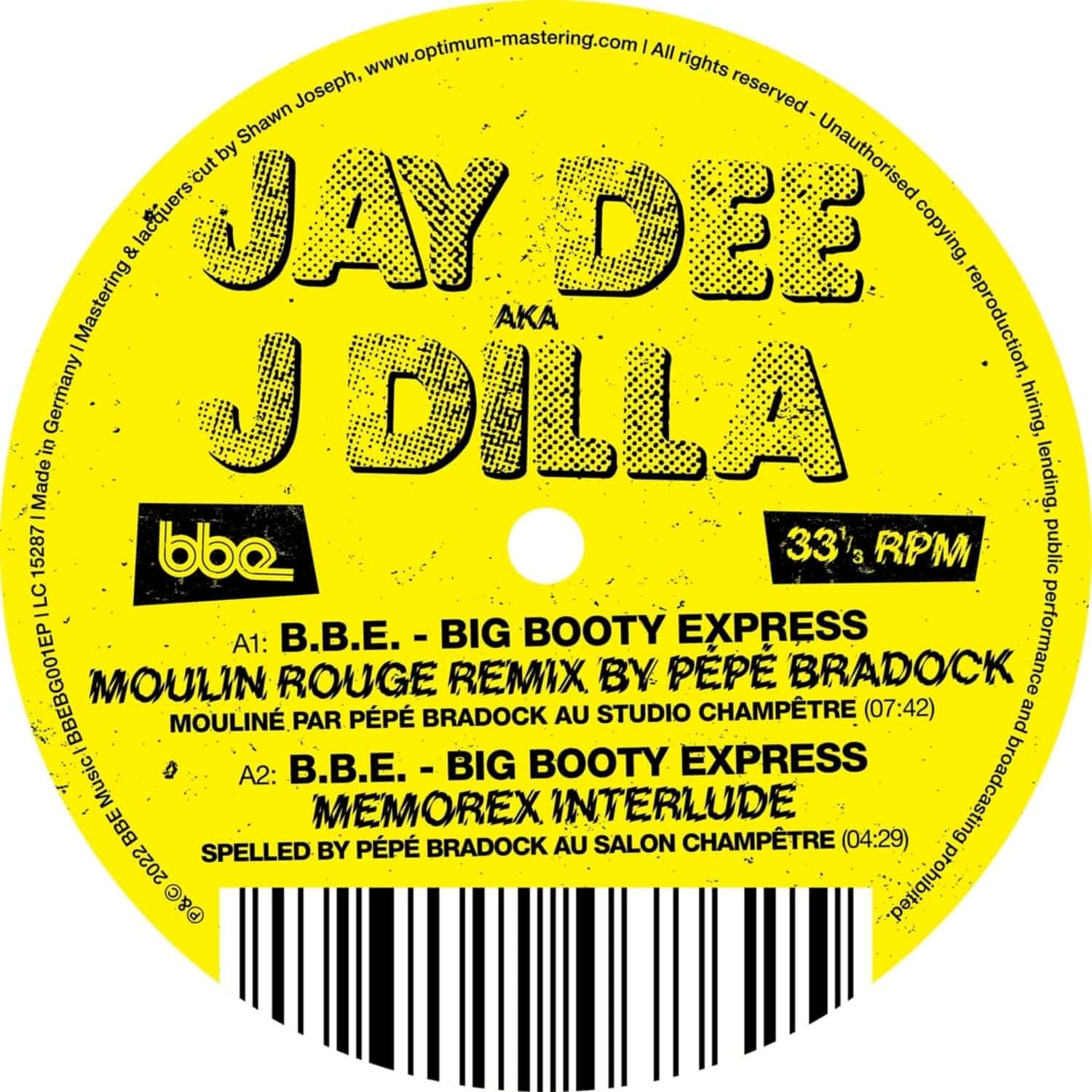J Dilla - B.B.E.-BIG BOOTY EXPRESS