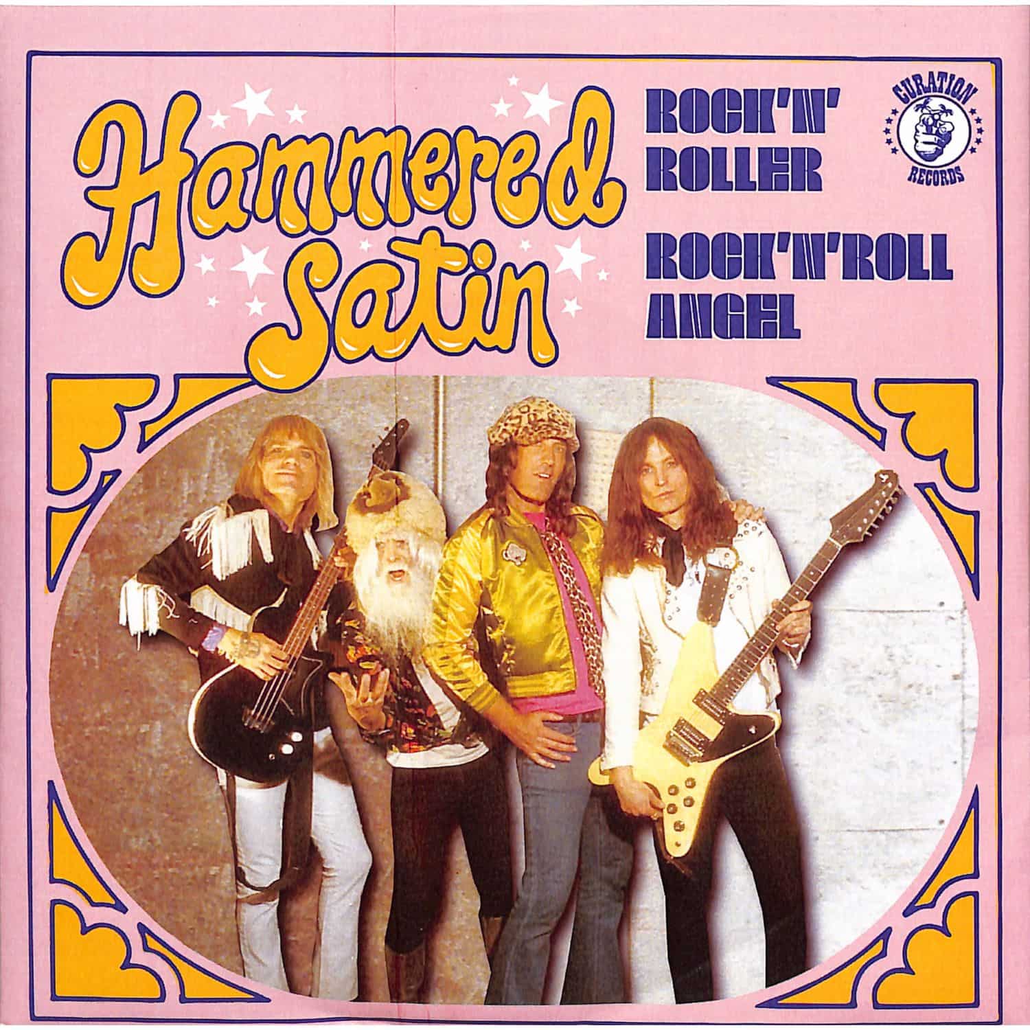 Hammered Satin - 7-ROCK N ROLLER / ROCK N ROLL ANGEL 