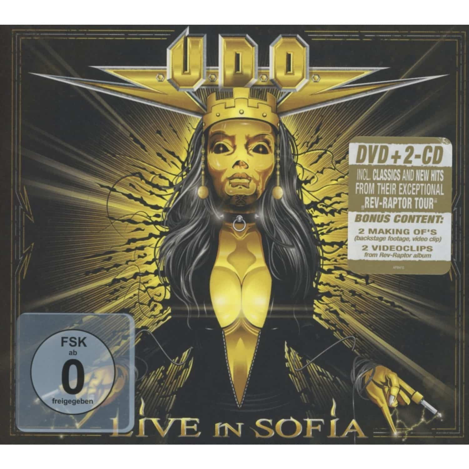 U.D.O. - LIVE IN SOFIA+2CD 