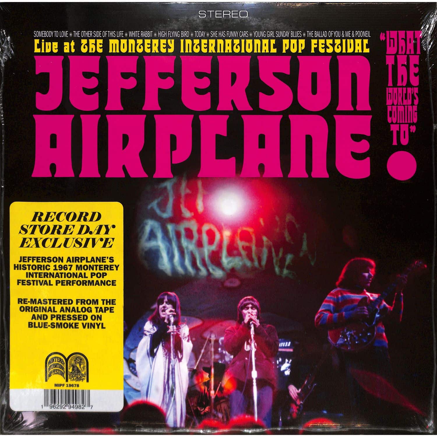 Jefferson Airplane - LIVE AT THE MONTEREY INTERNATIONAL POP FESTIVAL