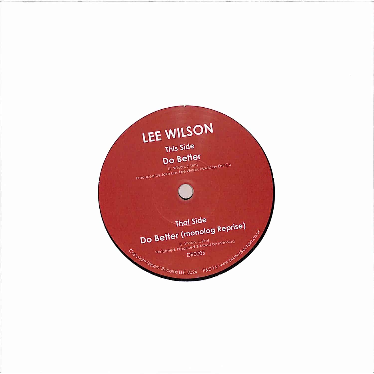 Lee Wilson - DO BETTER 