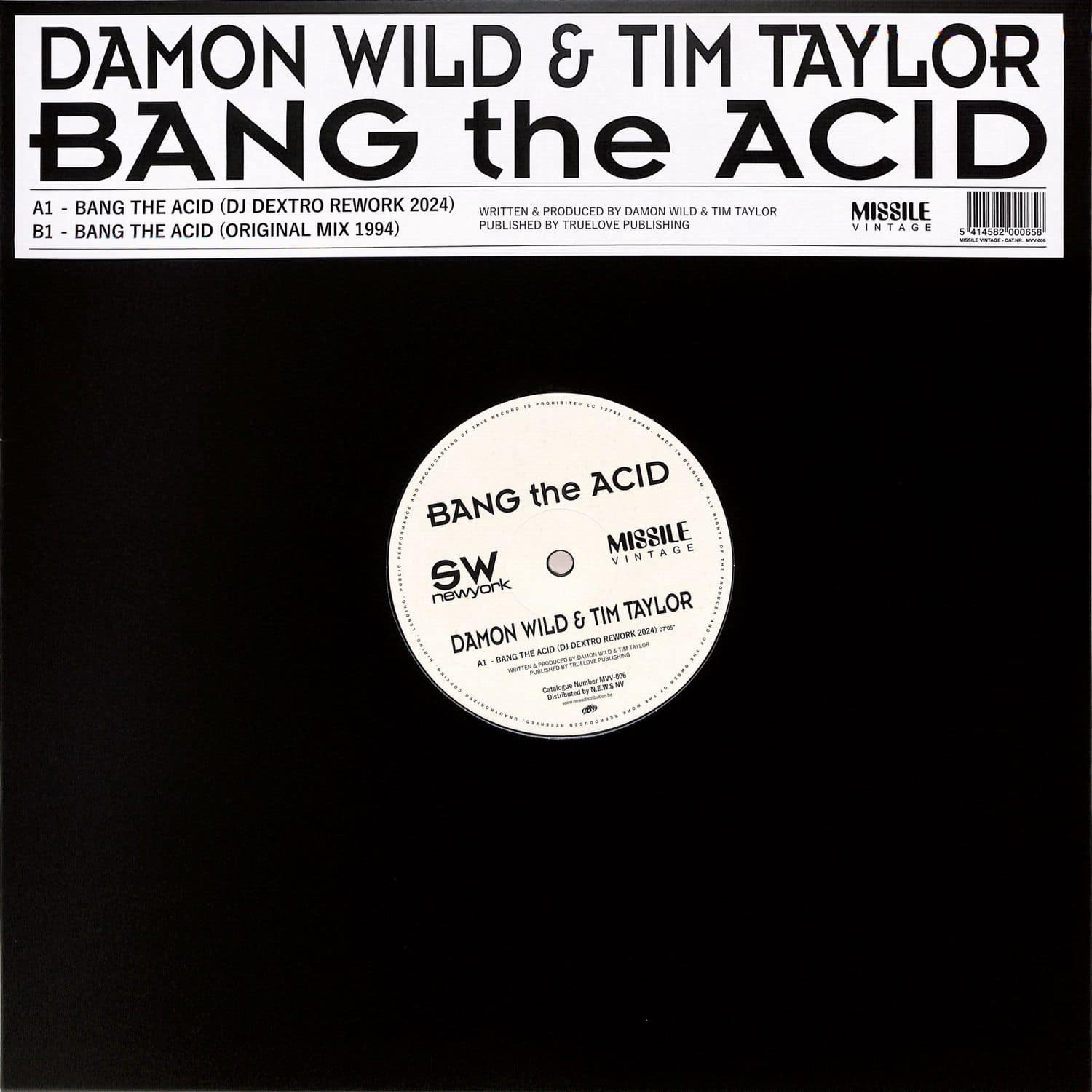 Damon Wild & Tim Taylor - BANG THE ACID