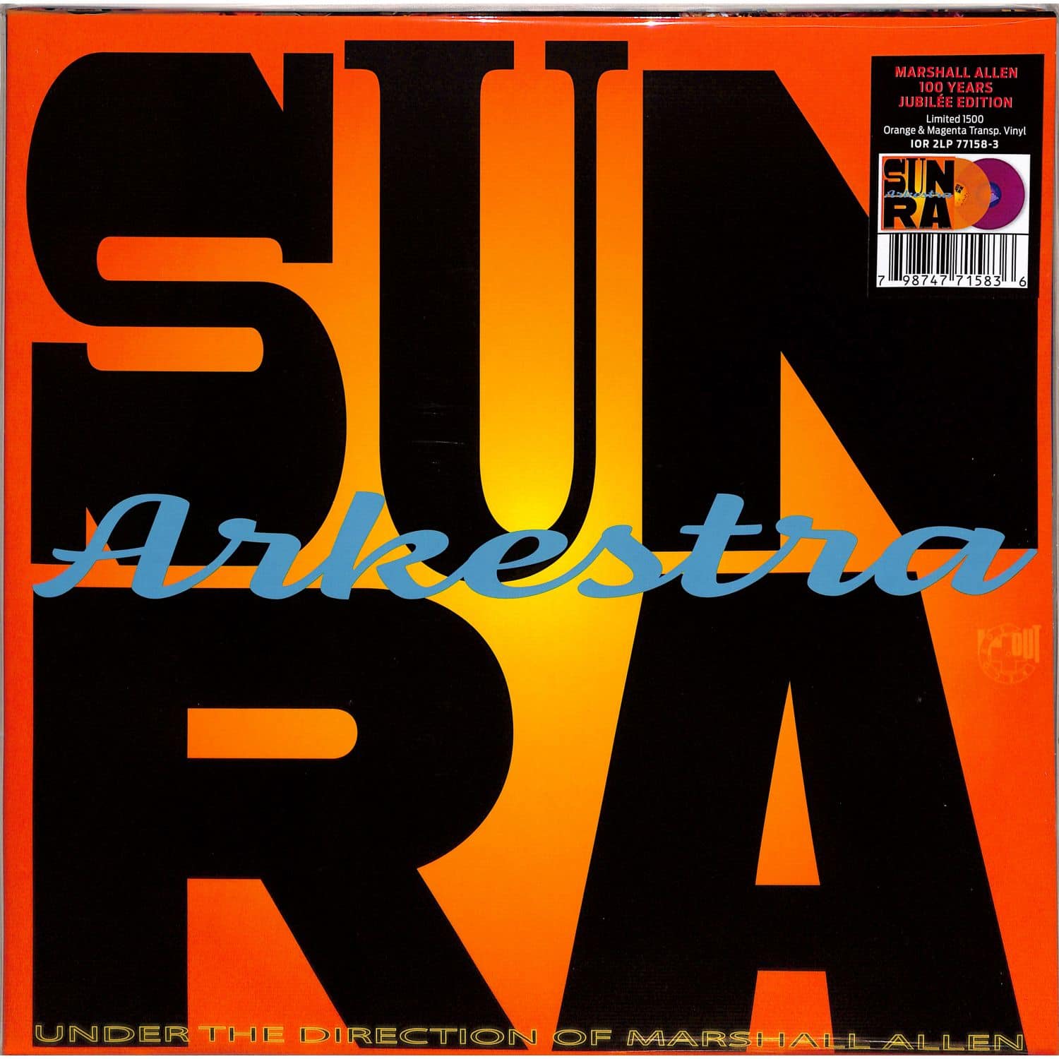 Marsh Sun Ra Arkestra Under The Direction Of Allen - LIGHTS ON A SATELLITE 