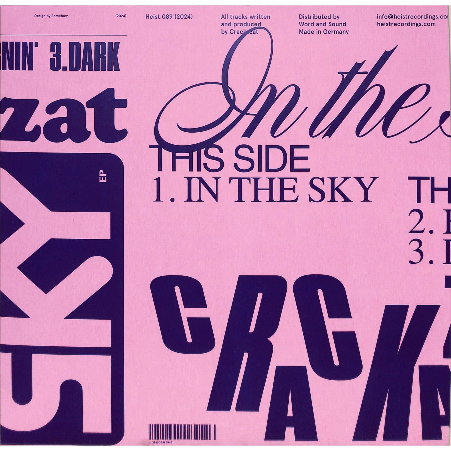 Crackazat - IN THE SKY EP