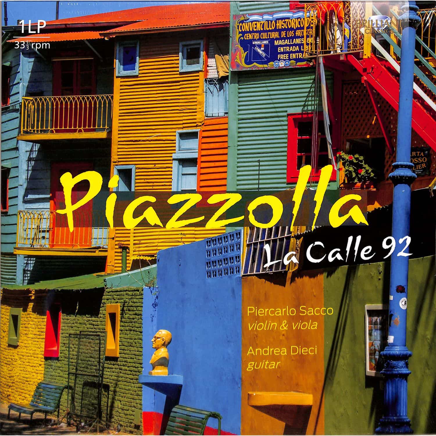 Piercarlo Sacco / Andrea Dieci - PIAZZOLLA: LA CALLE 92 