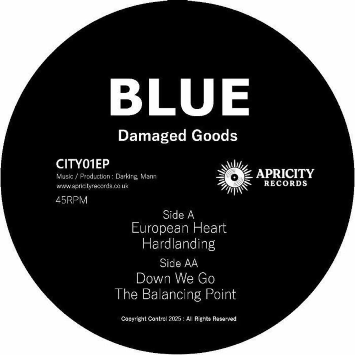 Blue - DAMAGED GOODS EP