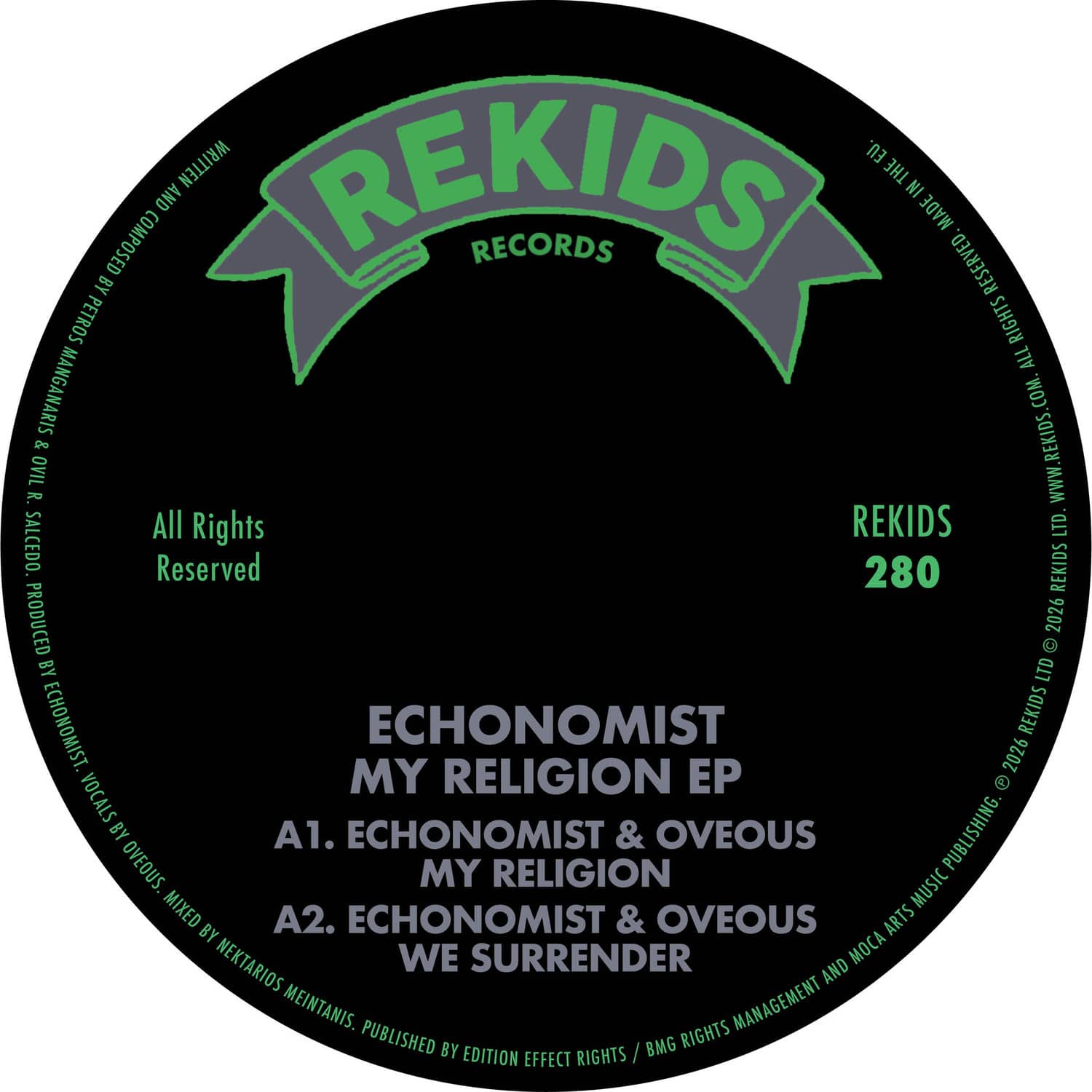 Echonomist - MY RELIGION EP