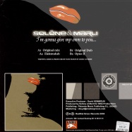 Back View : Solone & Marli - IM GONNA GIVE MY OWN - Radikal Groove / rk017