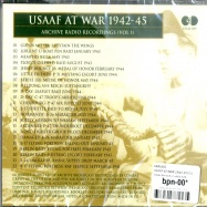 Back View : Various - USAAF AT WAR 1942-45(CD) - Trunk Records / cd41-029