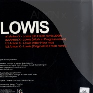 Back View : Anton X - LOWIS - Booster Production / BOOSTEP1