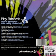 Back View : Various Artists - BEST OF ELECTRO VOL.1 - Play Records / playcd004