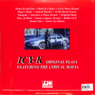 Back View : Icy-K feat. The lyrical Mafia - ORIGINAL PLAYA (LP) - Hole In One / HIOX001