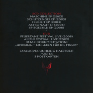Back View : Unheilig - SCHATTENLAND (LIMITED DELUXE BOX) (CD + DVD) - Vertigo Berlin / 0746650