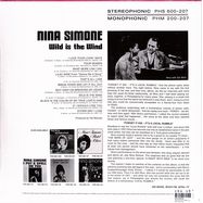 Back View : Nina Simone - WILD IS THE WIND (LP) - Verve / 5360573