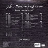 Back View : Klara Wrtz - BACH, J.S.:GOLDBERG VARIATIONS (2LP) - Piano Classics / 2910283PCL