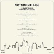 Back View : Various Artists - MANY SHADES OF HOUSE (SELECTED BY LEA LISA) (2LP) - Favorite Recordings / FVR192