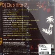Back View : Various Artists - DJ CLUB HITS 7 (CD) - D:vision / dv3359/09cd