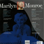 Back View : Marilyn Monroe - INCOMPARABLE (2x12 LP, 180gr) - Vinyl Passion / VP80128 / 0056178