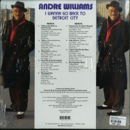 Back View : Andre Williams - I WANNA GO BACK TO DETROIT CITY (180G LP + MP3) - Bloodshot Records / bs234v