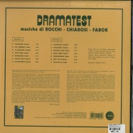 Back View : Rocchi - Chiarosi - Fabor - DRAMATEST (LP + CD) - Schema Easy Series / SCEB955LP