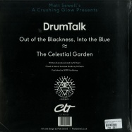 Back View : Drumtalk - OUT OF THE BLACKNESS, INTO THE BLUE (LTD BLUE VINYL) - Caroline True / ctrue23