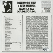 Back View : Paulinho Da Viola E Elton Medeiros - SAMBA NA MADRUGADA (180G LP) - Polysom (Brazil) / 333361