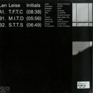 Back View : Len Leise - NITIALS (LIMITED, WITH OBI TAG) - General Purpose / GP003