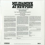 Back View : Miles Davis & Thelonious Monk - MILES & MONK AT NEWPORT (180G LP) - Cornbread / CRNBR16051 / 00126150