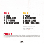 Back View : Project X - PROJECT X (LP) - 2000black / BLACKLP006