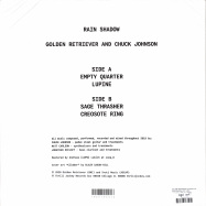 Back View : Golden Retriever & Chuck Johnson - RAIN SHADOW (LP + MP3) - Thrill Jockey / THRILL512 / 05196721