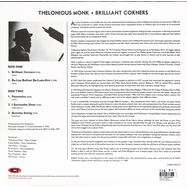 Back View : Thelonious Monk - BRILLIANT CORNERS (LP) - Not Now / NOTLP329