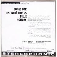 Back View : Billie Holiday - SONGS FOR DISTINGUE LOVERS (ACOUSTIC SOUNDS) (LP) - Verve / 060244864424