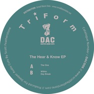 Back View : Triform - THE HEAR & KNOW EP - Deeper Audio Cuts / DAC006
