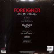Back View : Foreigner - LIVE IN CHICAGO (2LP / 180G) - earMUSIC / 0220529EMU