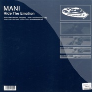 Back View : Mani - RIDE THE EMOTION - What the World is Flat / Wif002