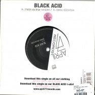 Back View : Black Acid - NEW YORK NEW YORK (7INCH ) - April77 / a77011